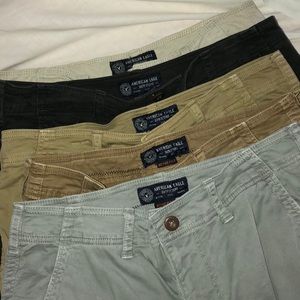 5x American Eagle Active Cargo Shorts